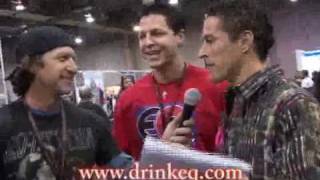Gary Garver interview the guys from EQ Energy Tablets at the AVN Convention