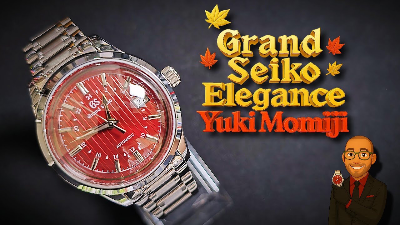 Yuki Momiji | Grand Seiko GMT Mod in Crimson Red