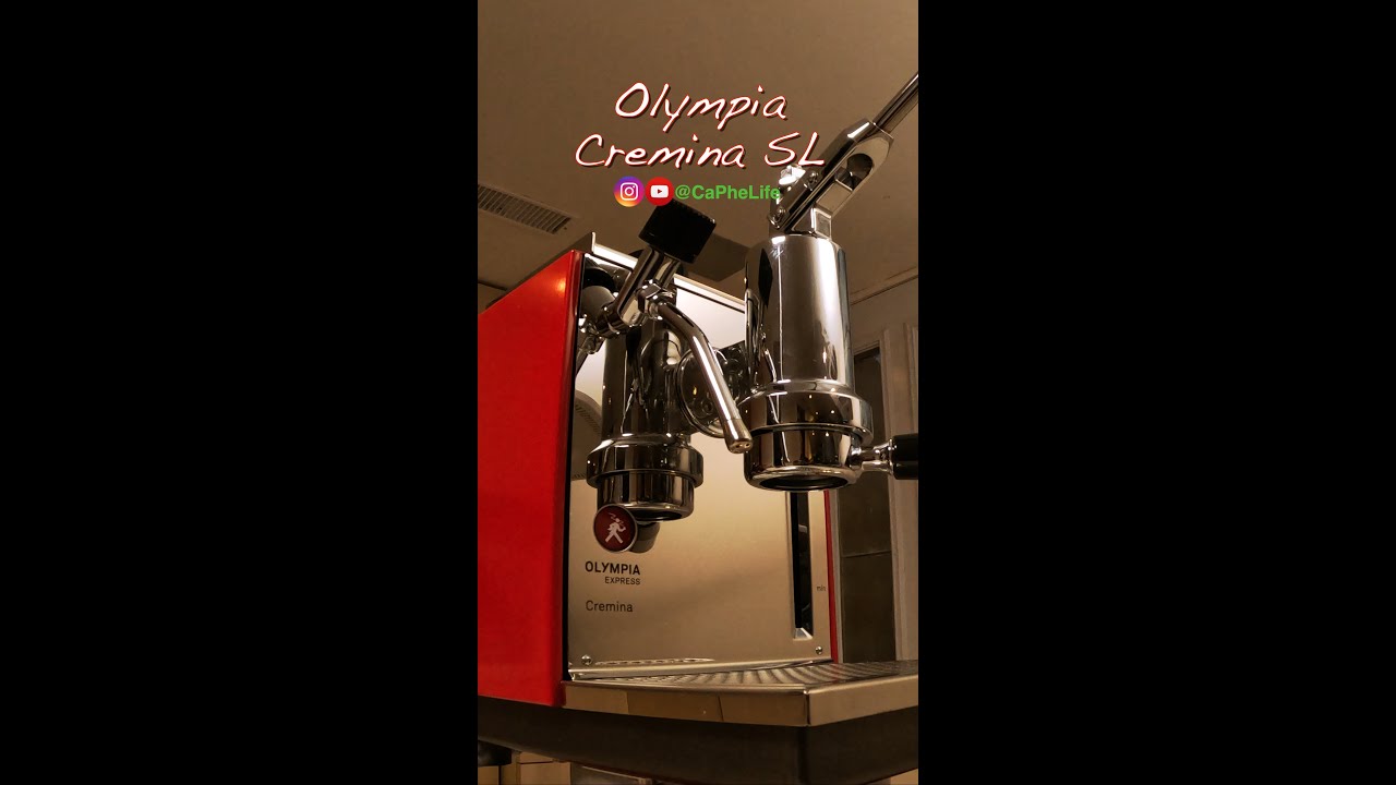 *Espresso UnBoxing* Olympia Cremina SL - Spring Lever Espresso - YouTube