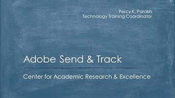 Adobe Send and Track