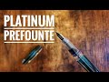 Stylo plume platinum prefounte f  prsentation et essai
