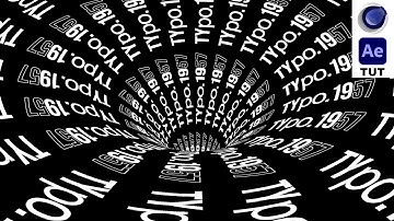 Creative Typography Text Animation in Cinema4D Lite & After Effects Tutorial.