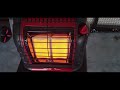 Mr. Heater Big Buddy Portable Radiant Propane Heater Unboxing &amp; First Use