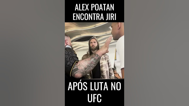 ALEX POATAN ENCONTRA JIRI PROCHAZKA APÓS LUTA NO UFC 303 #alexpereira