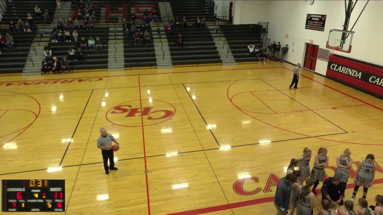 Clarinda HS Gym Recording YouTube