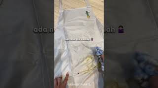 Apron Celemek Masak Dapur Anti Air Minyak Dengan Dua Kantong Bahan Tebal Premium