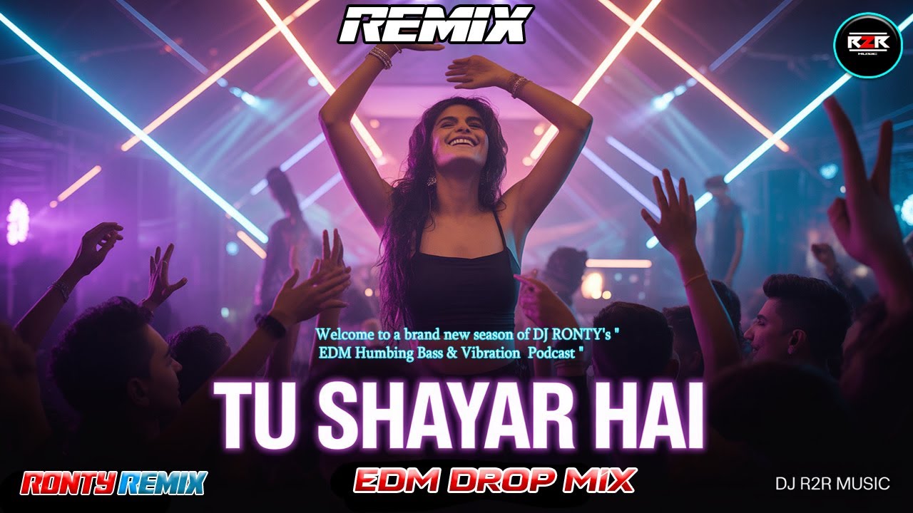 TU SHAYAR HAI | OLD HINDI SONGS | EDM DROP MIX | NEW DJ SONG 2026 | DJ R2R MUSIC