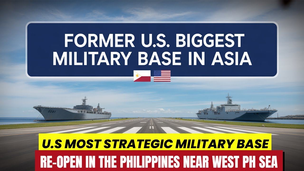 США вновь открывают свою самую стратегическую военную базу на Филиппинах — прямо по соседству с К...