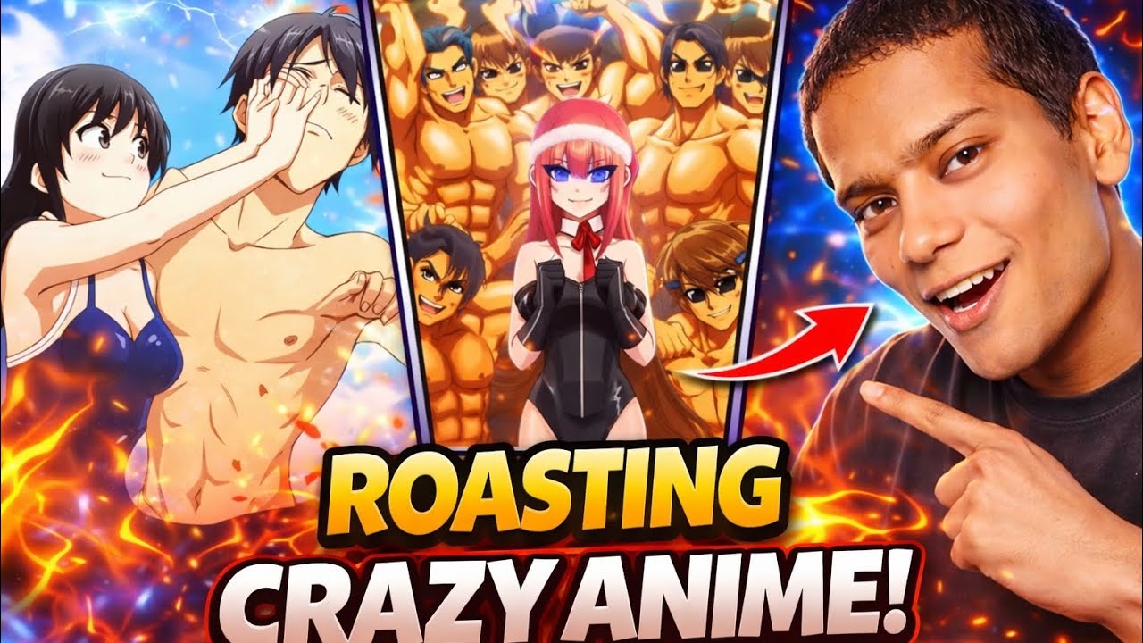 Yeh Anime Scene Dekh Kar Dimaag Hang Ho Gaya 😂 | Brutal Roast