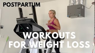 WEIGHT LOSS & MY EXACT WORKOUTS- Postpartum
