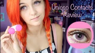 Pink Contacts Review Uniqso
