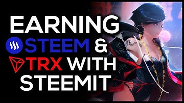 Earn Steem & Tron With Steemit (Here is How)