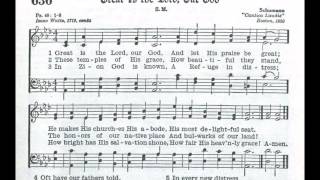 Great Is the Lord, Our God (Schumann)