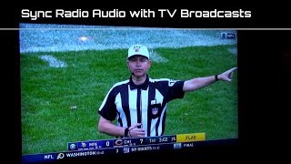 Radio Delay - How to Sync Radio Audio with Sports TV Broadcasts for FREE! screenshot 5