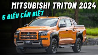 5 điều cần biết trên Mitsubishi Triton 2024: Động cơ, khung gầm, vô lăng điện….| Xế Cộng