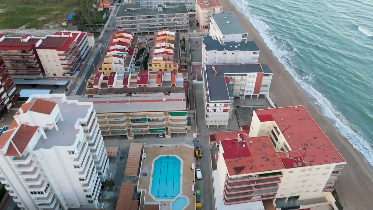 La Costa de Tavernes de Valldigna a Vista de Dron