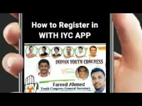 How to Download indian youth congress App membership