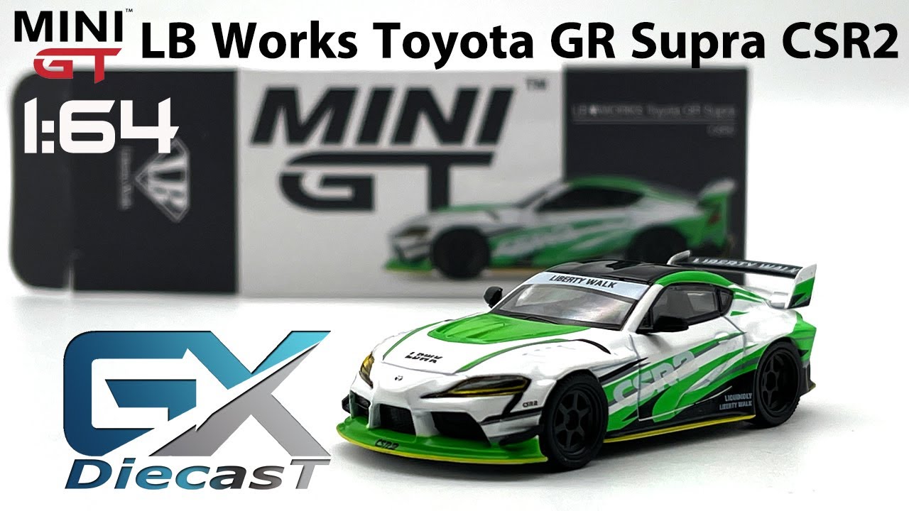 1/64 MINI GT LB Works Toyota GR Supra CSR2 - YouTube
