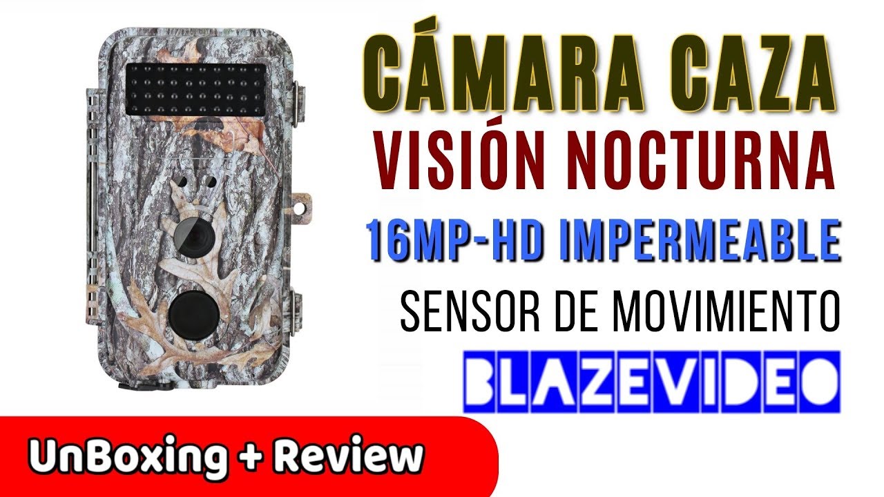 Cámara de Caza Visión Nocturna Sesern E2 Trail Camera - Unboxing y Review