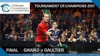 Squash: Gawad v Gaultier - Tournament of Champions 2017 Final Highlights