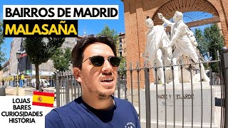 O bairro mais badalado de Madrid | MALASAÑA | A noite madrileña está nesse bairro!