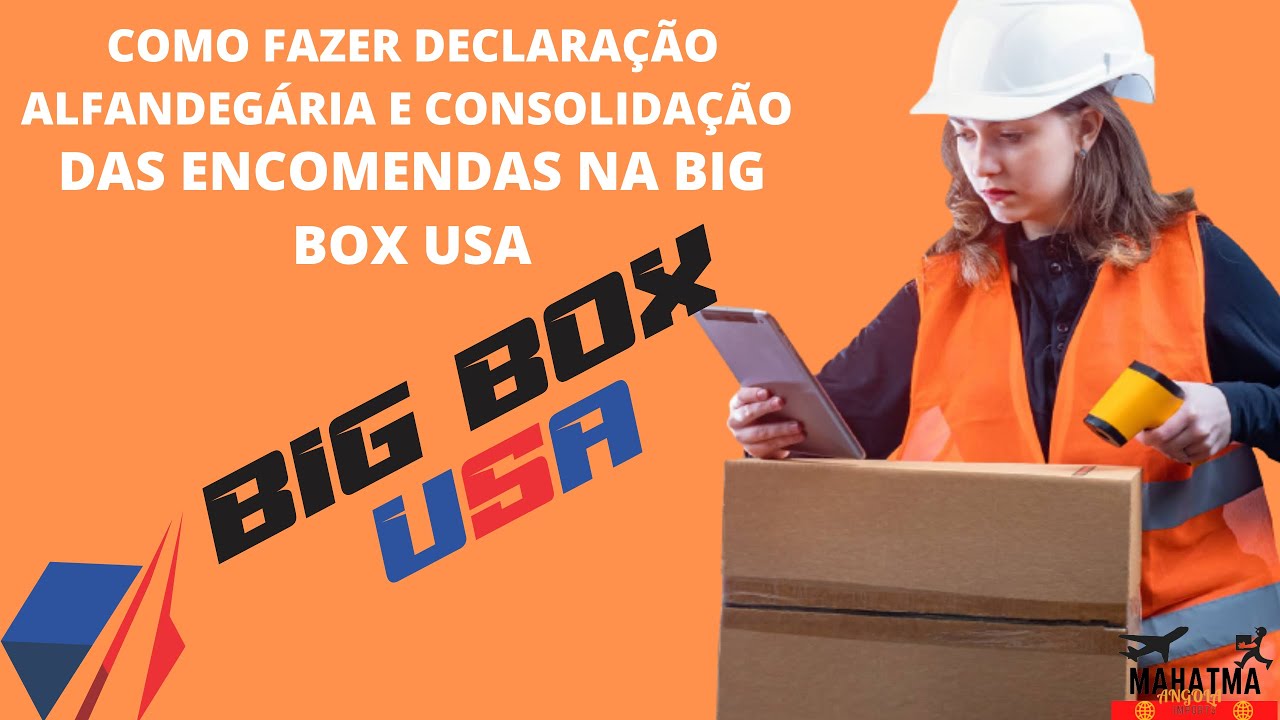 Como fazer Declaração Alfandegária e Consolidação das Encomendas - YouTube