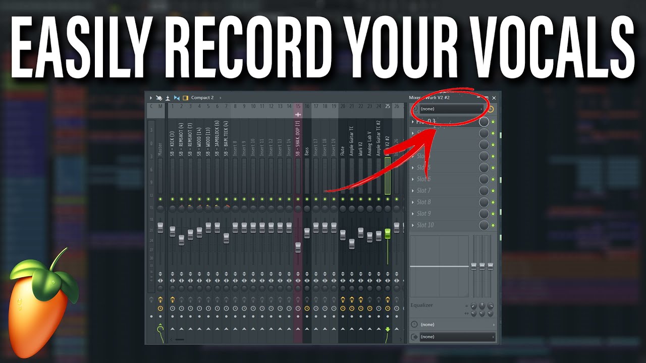 How to Record Vocals in FL Studio 20 Beginners Tutorial  Tips and Tricks 2021