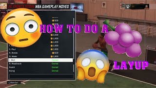 HOW TO DO A JELLY LAYUP IN NBA2k17!!