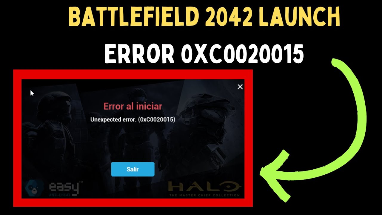 How to Fix Battlefield 2042 Launch Error 0xC0020015 on Windows 11 - YouTube