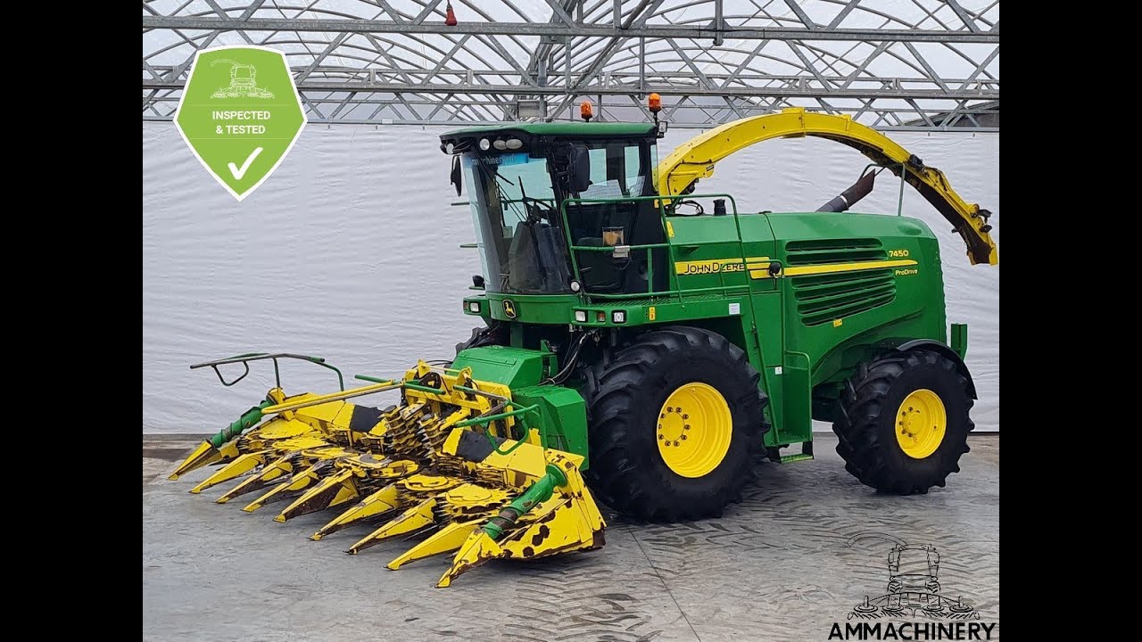 2011 John Deere 7450 forage harvester for sale @ A&M Machinery