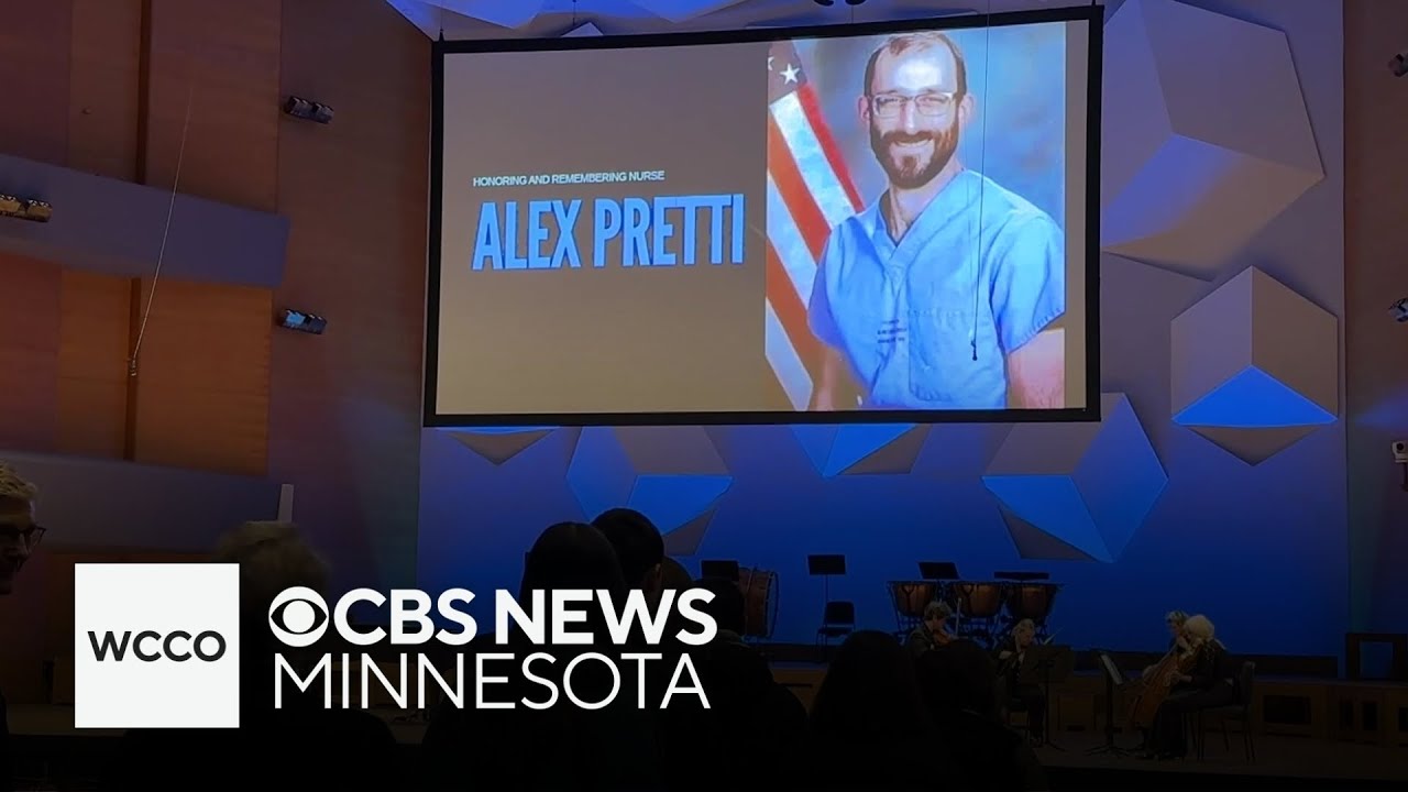 Health care workers hold vigil for Alex Pretti