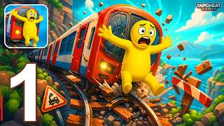 Train Tumble - Gameplay Walkthrough Part 1 - Train Ragdoll Smash (Android, iOS)