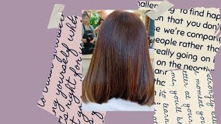 Vlog#565 Hair Cut #73 (Long Bob Cut)