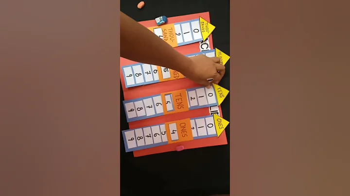 Place value slider⭐✨# Maths project📏📖