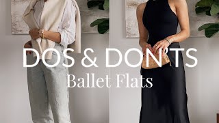 How to Wear Ballet Flats #youtubeshorts