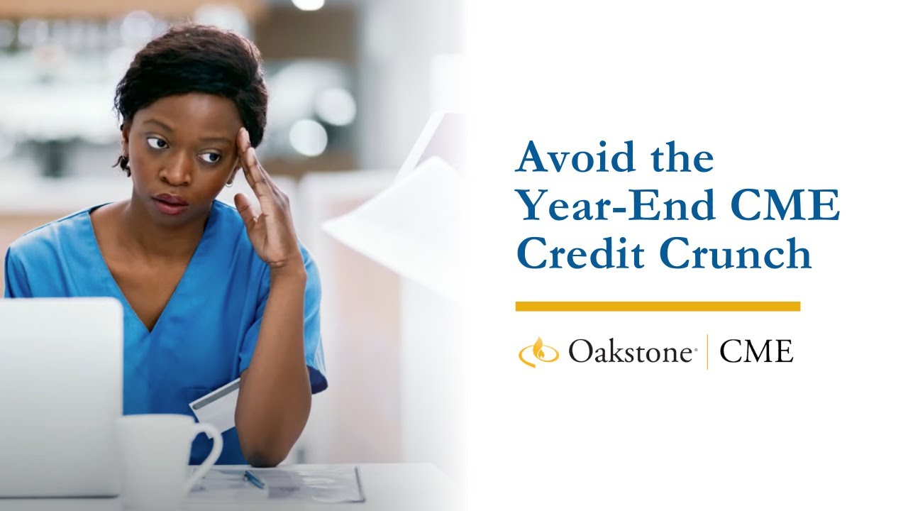 Avoid the year-end CME credit crunch