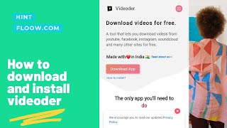 HOW TO DOWNLOAD AND INSTALL VIDEODER ON A SMARTPHONE. screenshot 5