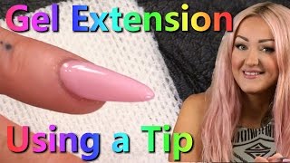 How to do a Gel Extension Using Tips - Part 1