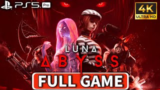 LUNA ABYSS Gameplay Walkthrough FULL GAME [PS5 PRO 4K 60FPS] - No Commentary