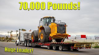 Moving HUGE Loader! | JD844Klll  70,000LBS