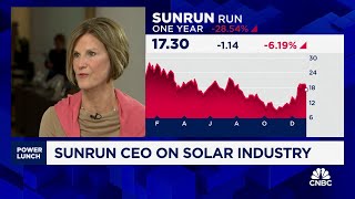 Sunrun CEO on the solar industry, Fed rate cuts and energy storage