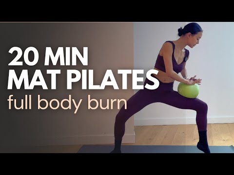 20 min Mat Pilates Full Body Burn