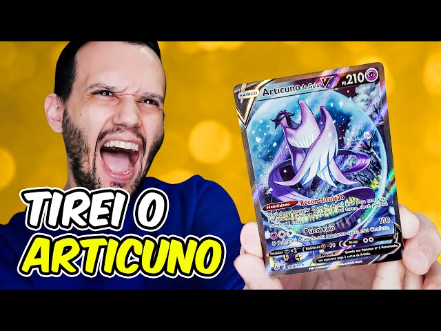 TIREI A CARTA RARA DOURADA GIRATINA VSTAR  CAPITÃO HUNTER CARTAS POKEMON  TCG 