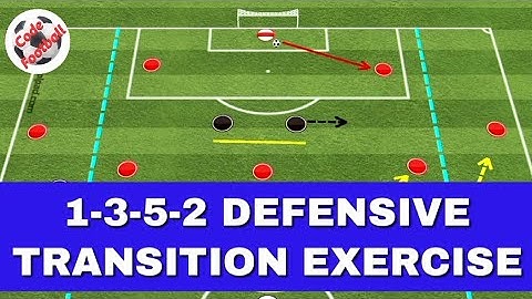 1-3-5-2 defensive transition exercise!