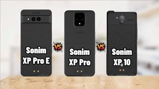 Sonim XP Pro E vs XP Pro vs XP10 | Ultimate Rugged Phone Comparison 💪🔥#sonim #smartphone #comparison