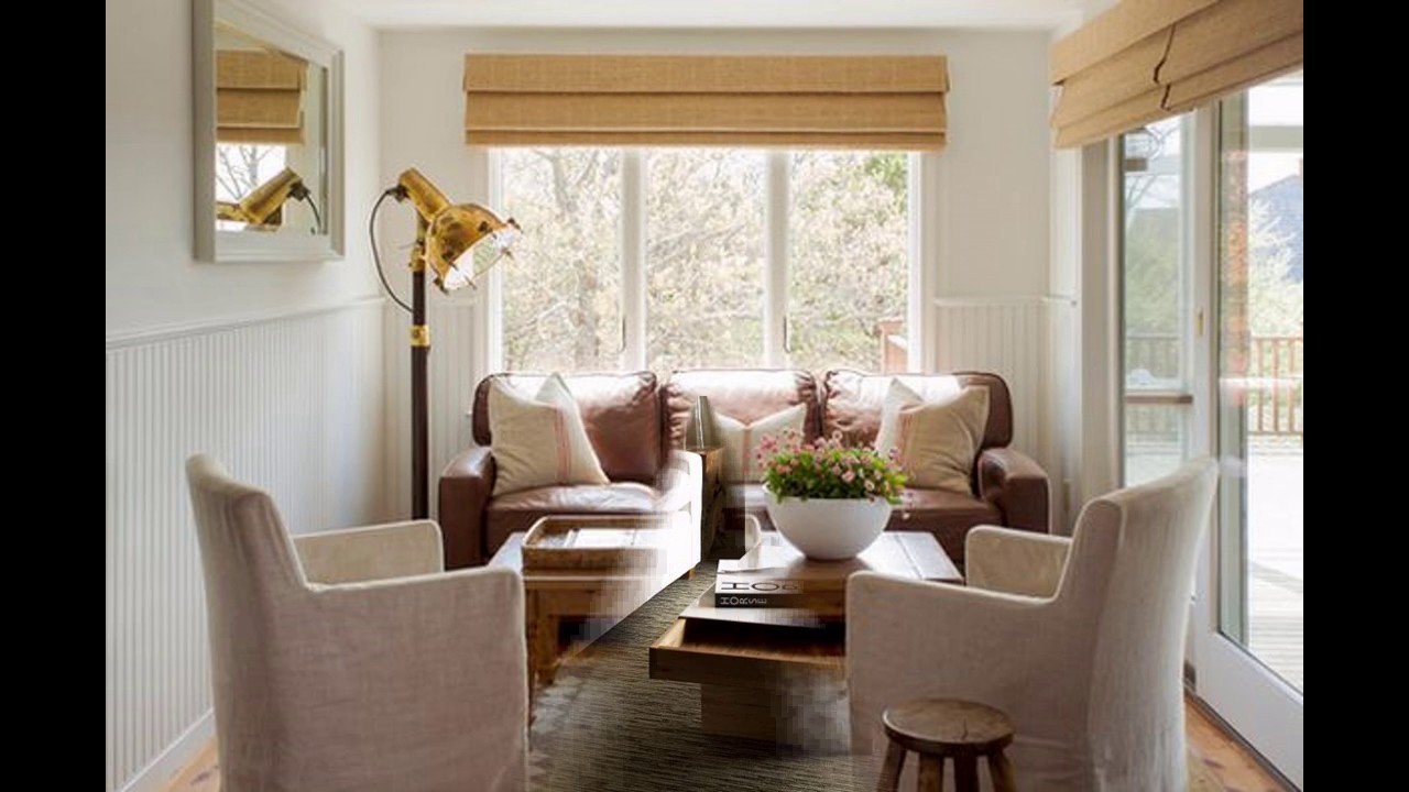 contemporary art ตัวอย่าง Small living room ideas