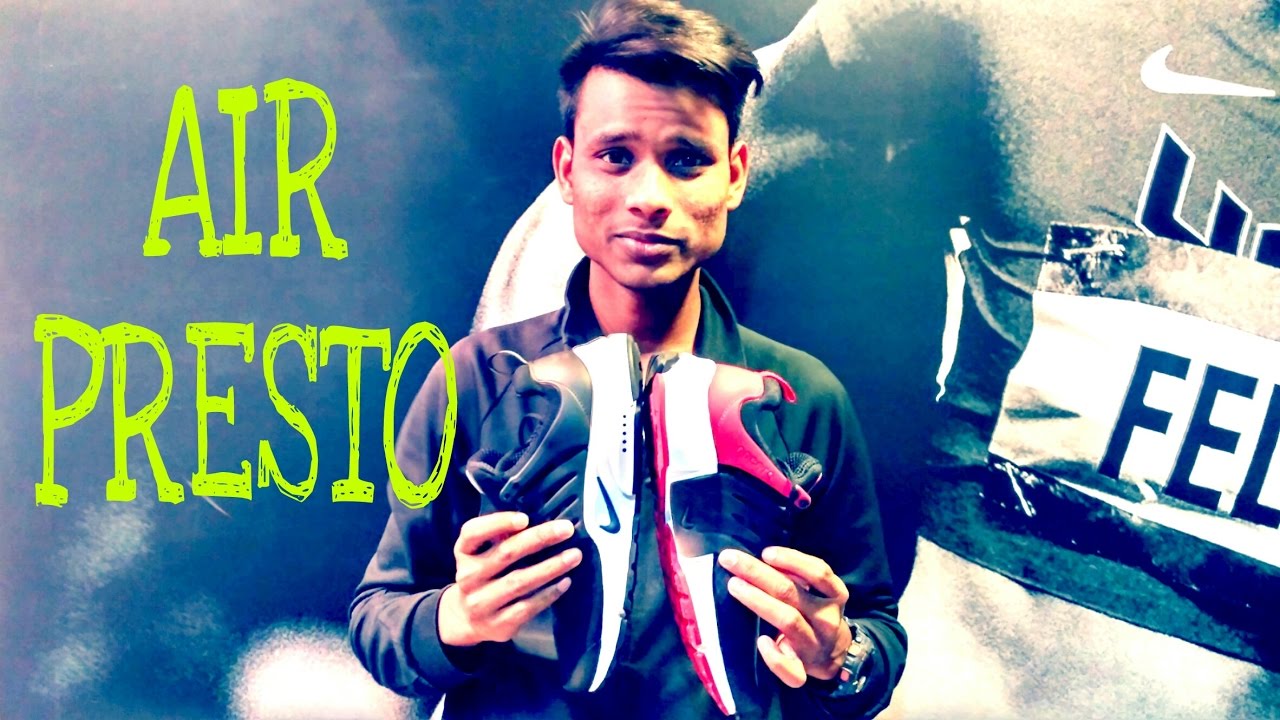 Nike Air presto | review+onfeet Hindi - YouTube
