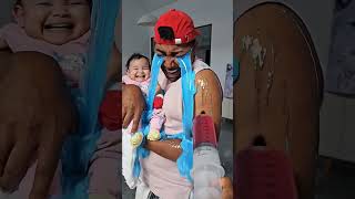 Baby cute Injection#funny#comedy #funnyvideo #funnymoments #injection #injection_funny😱😱😱😭😭