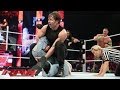 John cena roman reigns  dean ambrose vs the wyatt family raw june 9 2014