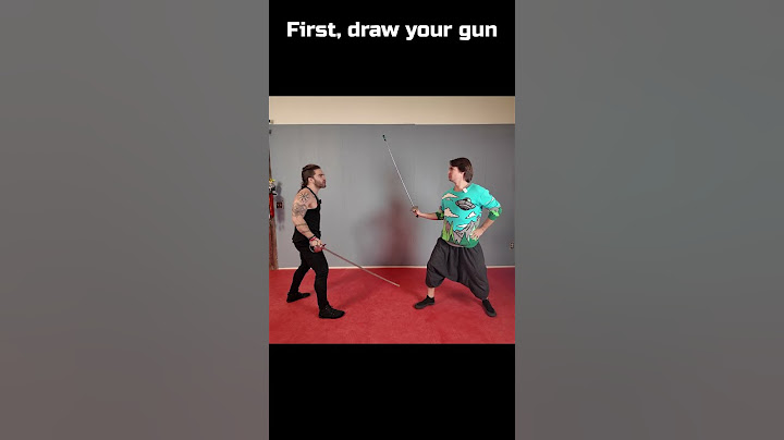 Cursed Sword Technique: Stick 'em Up! #meme #sword #gun